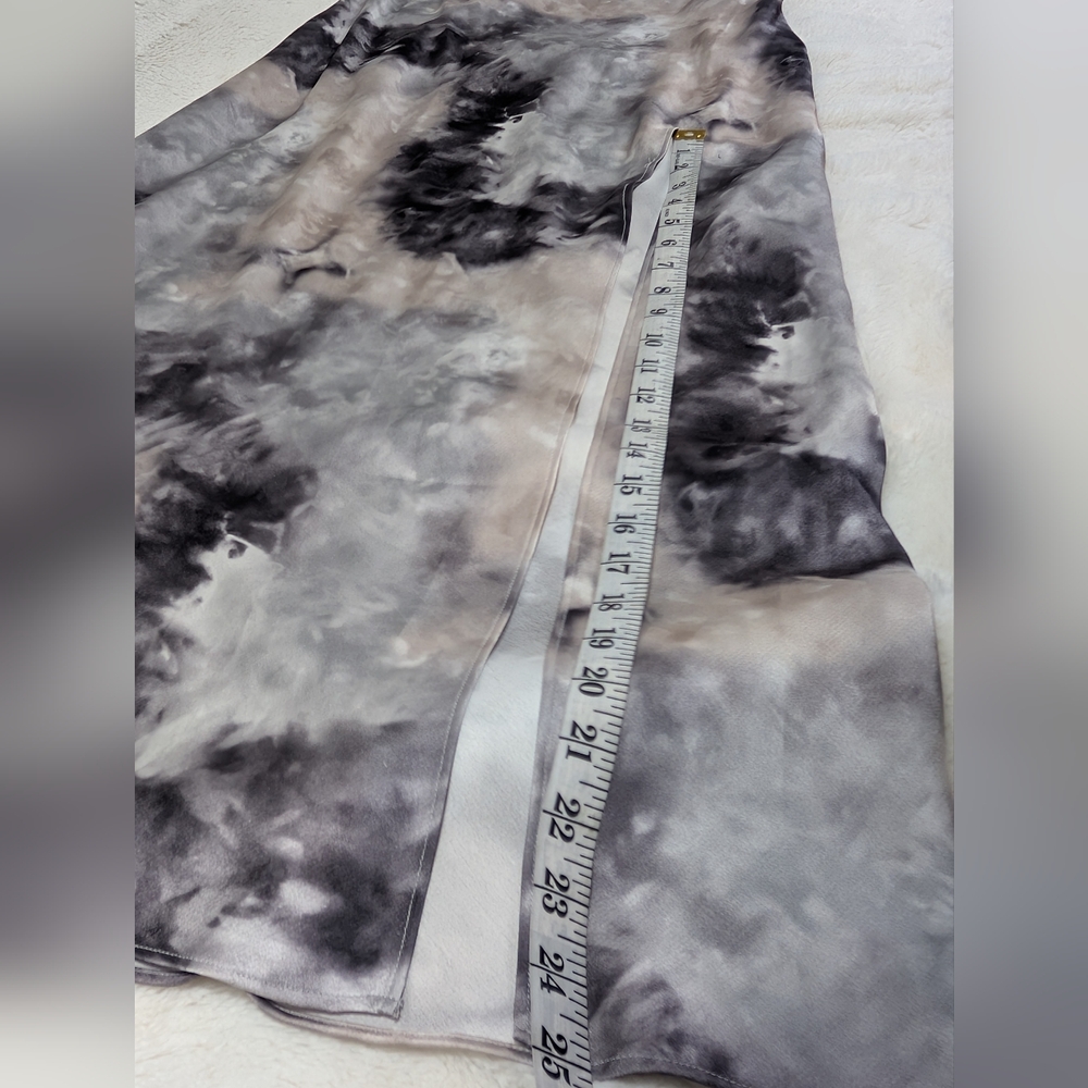superdown Revolver Krystal Slit Gray Maxi Dress - Picture 3 of 15
